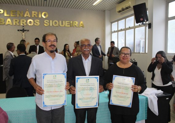 Vice-presidente da Pindorama recebe título de Cidadão Coruripense