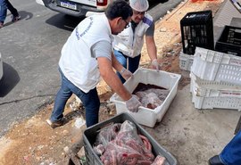 400 kg de produtos estragados são apreendidos em frigorífico de Maceió