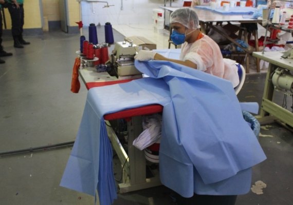 Seris duplica produção de máscaras para combate à Covid-19
