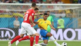 Pela primeira vez  Brasil tenta vencer a Suíça em uma Copa do Mundo