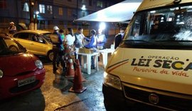 Lei Seca autua 15 pessoas por alcoolemia e registra 47 infrações em Maceió