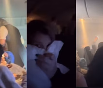 Vídeo: carregador de celular pega fogo dentro de avião durante voo entre Brasil e Holanda