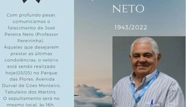 Entidades emitem nota de pesar pelo falecimento do professor