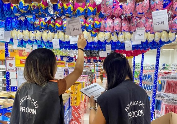 Procon Maceió aponta variação de até 168% em itens de Páscoa