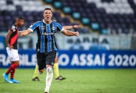 Grêmio derrota Atlético-GO por 2 a 1 em Porto Alegre