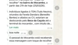 Polícia desmente boatos de toque de recolher no Benedito Bentes em Maceió