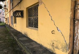 Defesa Civil enfrenta problemas para demolir casas com rachaduras em Maceió