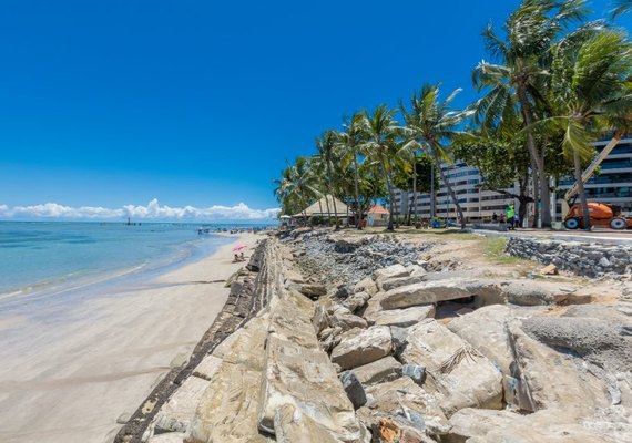 Situação de emergência: Maceió tem diversos pontos de erosão na orla marítima
