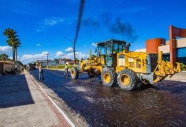 Arapiraca avança com inicio da pavimentação de 100 km de ruas e avenidas