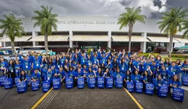 Daqui Pro Mundo: alunos embarcam após cerimônia de despedida nesta quinta-feira