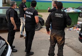 Polícia deflagra megaoperação na capital e em vários municípios de Alagoas