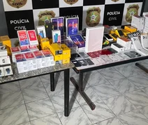 Polícia apreende R$ 500 mil em eletrônicos na Serraria em Maceió