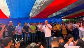 A primeira vez: Davi, Arthur Lira e Renan Filho juntos no palanque
