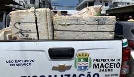 800 kg de alimentos impróprios para consumo foram apreendidos em Maceió