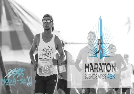 Alagoano representa o estado na Maratona Internacional da Argentina 2018