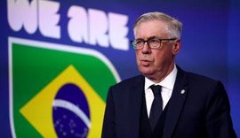 Ancelotti deixa concentração após eliminação do Brasil na Copa