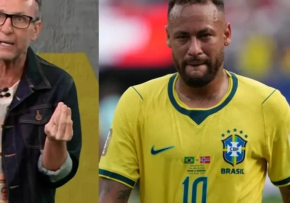 “Não queremos”, diz Craque Neto ao comentar Neymar na Copa de 2030