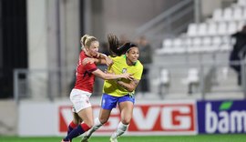 Seleção feminina perde para Noruega em penúltimo compromisso do ano