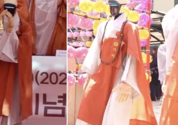Coreia do Sul ordena primeiro monge robô humanoide