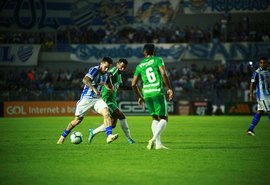 CSA vence jogo contra Chapecoense e sobe para 18º colocado