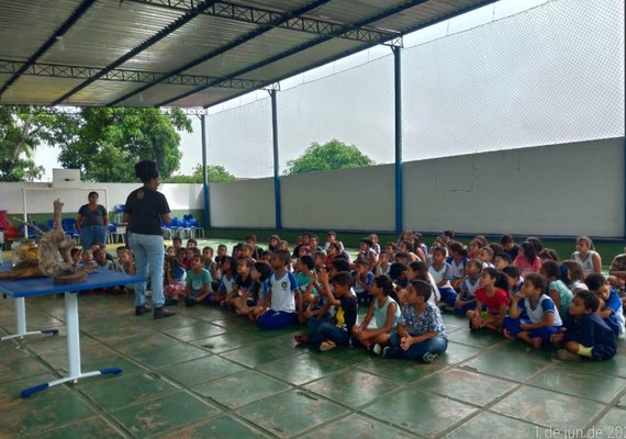 'Parque nas Escolas' aproxima alunos da fauna e da flora do Parque Municipal