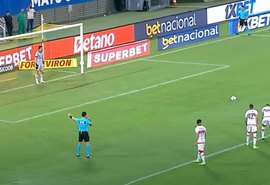 CRB é o quarto time com mais pênaltis sofridos na Série B e segue sem nenhuma marcação a favor