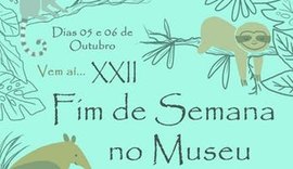 Mamíferos são tema do 22º Fim de Semana no Museu