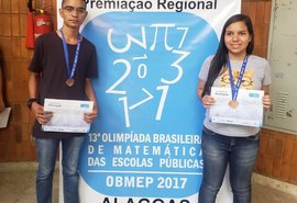 Estudantes conquistam medalhas na 13ª OBMEP
