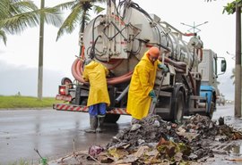 250 toneladas de entulhos são retiradas da rede de drenagem em um mês