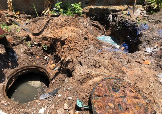 Condomínio é autuado por lançamento de esgoto