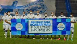 Clubes do futebol reforçam campanha de Prevenção às Drogas em Maceió