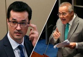 Renan Calheiros cobra julgamento para Deltan Dallagnol