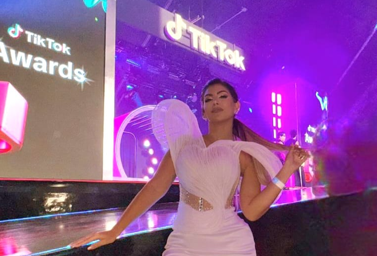 Wendy Dantas Brilha em Evento do TikTok em São Paulo