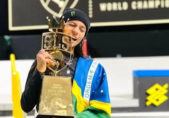 Ouro! Rayssa Leal é campeã da Liga Mundial de Skate Street