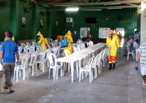 Prefeitura já higienizou mais de 90 áreas públicas em Maceió