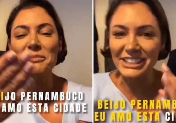 Vídeo: Michelle Bolsonaro chama o estado de Pernambuco de cidade