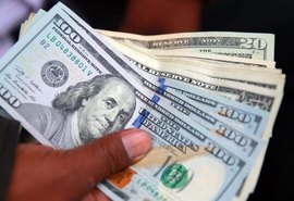 Dólar comercial avançava 0,44% e é vendido a R$ 5,175