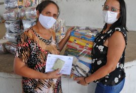 Assistência Social de Anadia realiza entrega de 400 cestas básicas