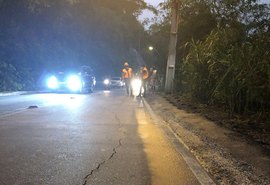 Ladeira de Fernão Velho é parcialmente interditada após aparecimento de fissuras