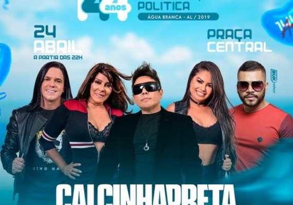 Prefeitura de Água Branca divulga programação da Emancipação