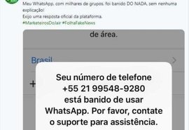 Flávio Bolsonaro diz que teve conta do WhatsApp banida