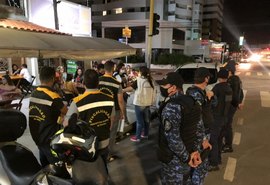 Prefeitura faz blitz e supervisiona o funcionamento de bares e restaurantes em Maceió