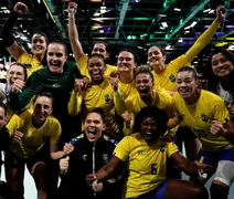 Brasil vence e avança às quartas do handebol feminino