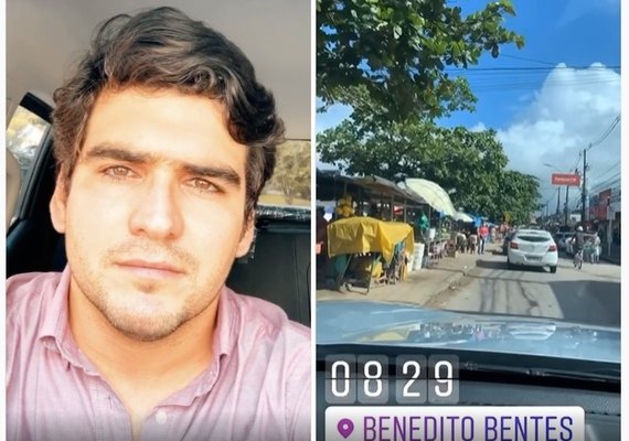 “Infelizmente não tem isolamento aqui”, diz Santa Rita após giro na periferia de Maceió