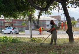 Força-tarefa de limpeza e iluminação revitaliza dependências da SMTT
