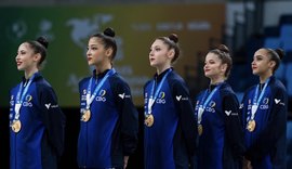 Joelma embala conquistas de ouro do Brasil no pan-americano de ginástica rítmica
