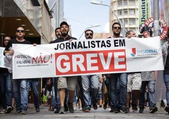 Greve dos jornalistas chega a oito dias e categoria segue sem acordo com empresas