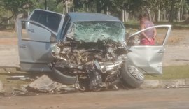 Engavetamento entre três carros deixa uma pessoa morta e oito feridas em Maragogi