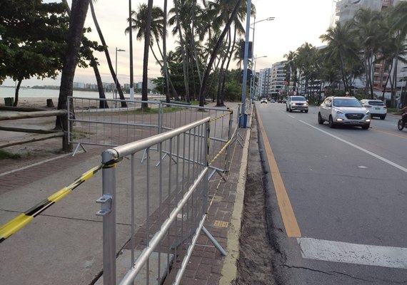 Novo decreto autoriza reabertura da orla de Maceió
