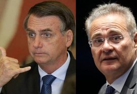 Bolsonaro e Renan Calheiros apoiam criação de Juiz de Garantias